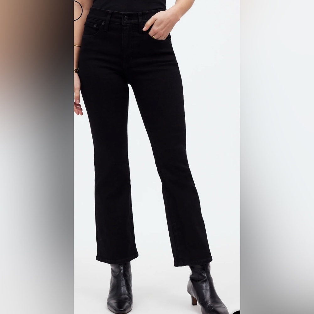 Madewell Black Ankle & Cropped Jeans